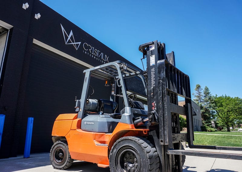 Forklift For Cristaux Warehouse Operations