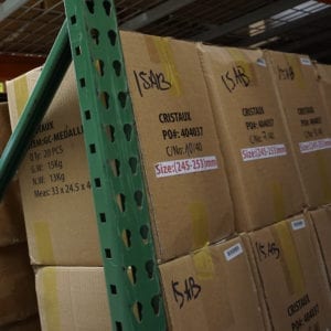 Cristaux Warehouse Inventory Management Boxes