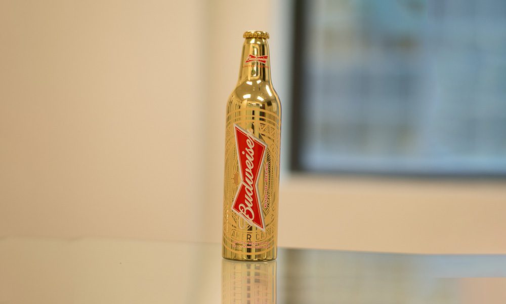 Custom Beer Bottle for Anheuser Busch