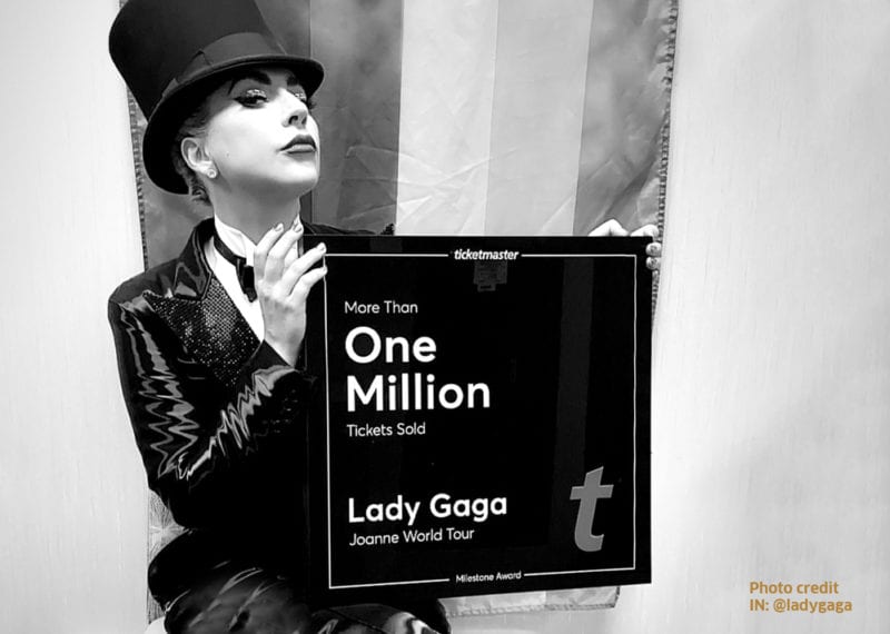 Custom Wall Plaque Award Lady Gaga Acrylic Sales Sign By Cristaux