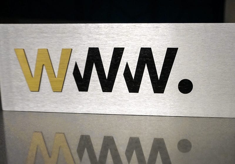 Silver And Brass Awards With Etched Black Details