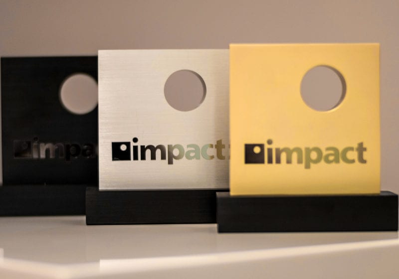 Black Silver And Gold Metal Awards With Black Bases