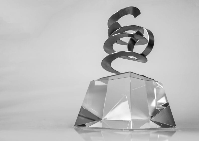 Cristaux Metal Crystal Abstract Award 003