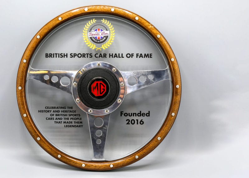 Cristaux Wood Acrylic Steering Wheel Plaque 002