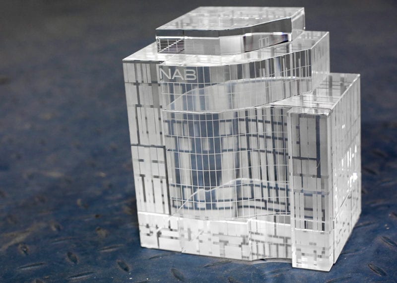 CBRE NAB Crystal Building Sand Etch 02