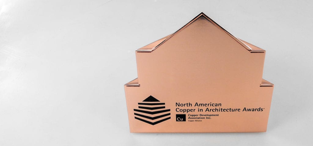 Copper Building Replica Personalized