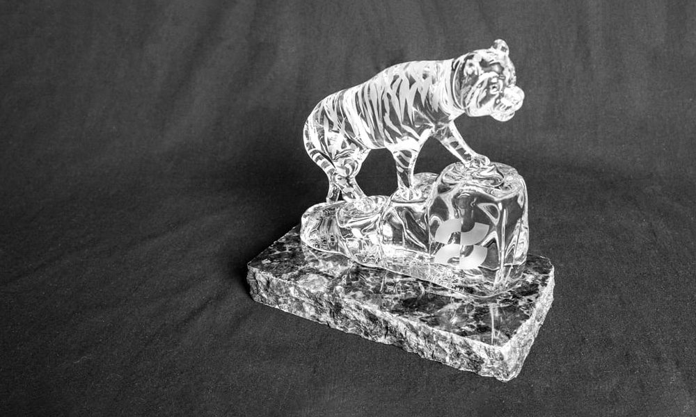 Crystal Siberian Tiger Replica