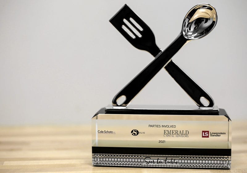 SurLaTable Award 3d Print Spoon Spatula Crystal Base