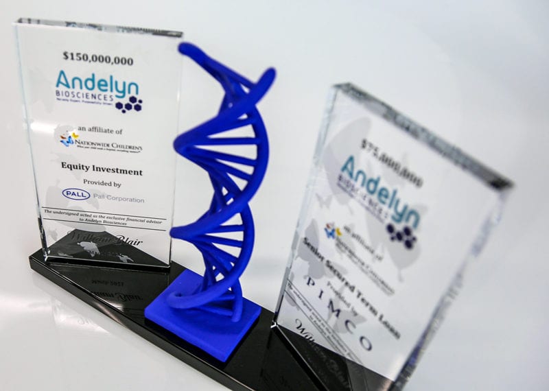 Bioscience 3D Print DNA Financial Dealtoy Tombstone 003
