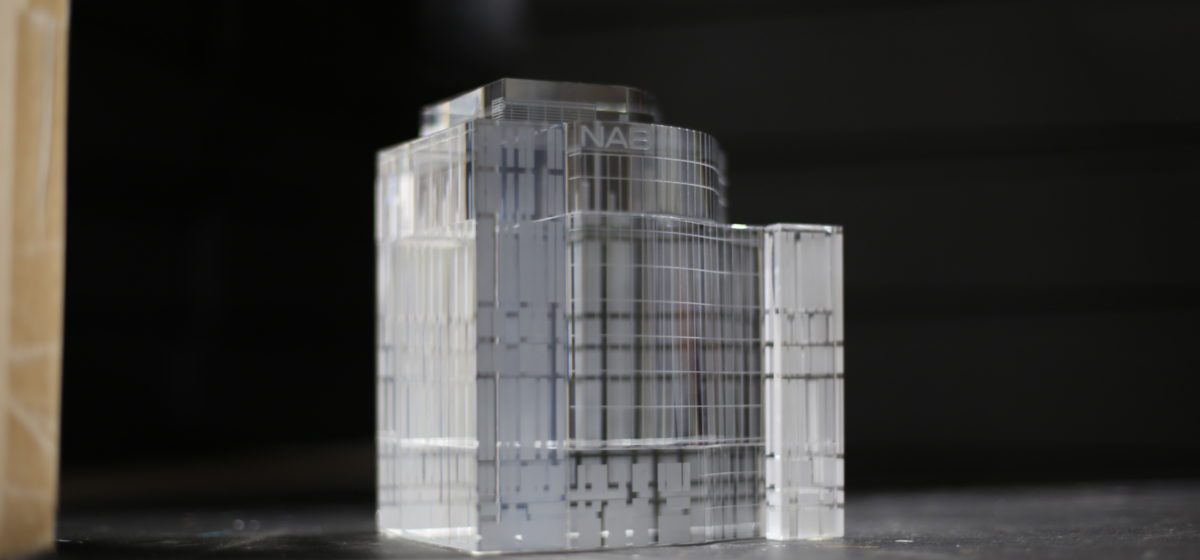CBRE NAB - Crystal Building Replica