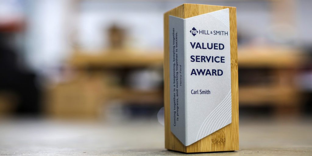 Hill Smith 1 Year of Service