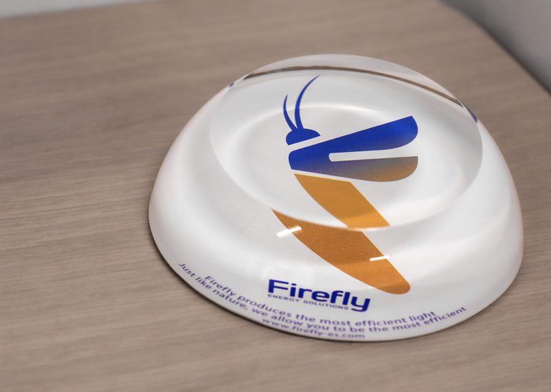 Firefly Energy QR Code Paperweight 03