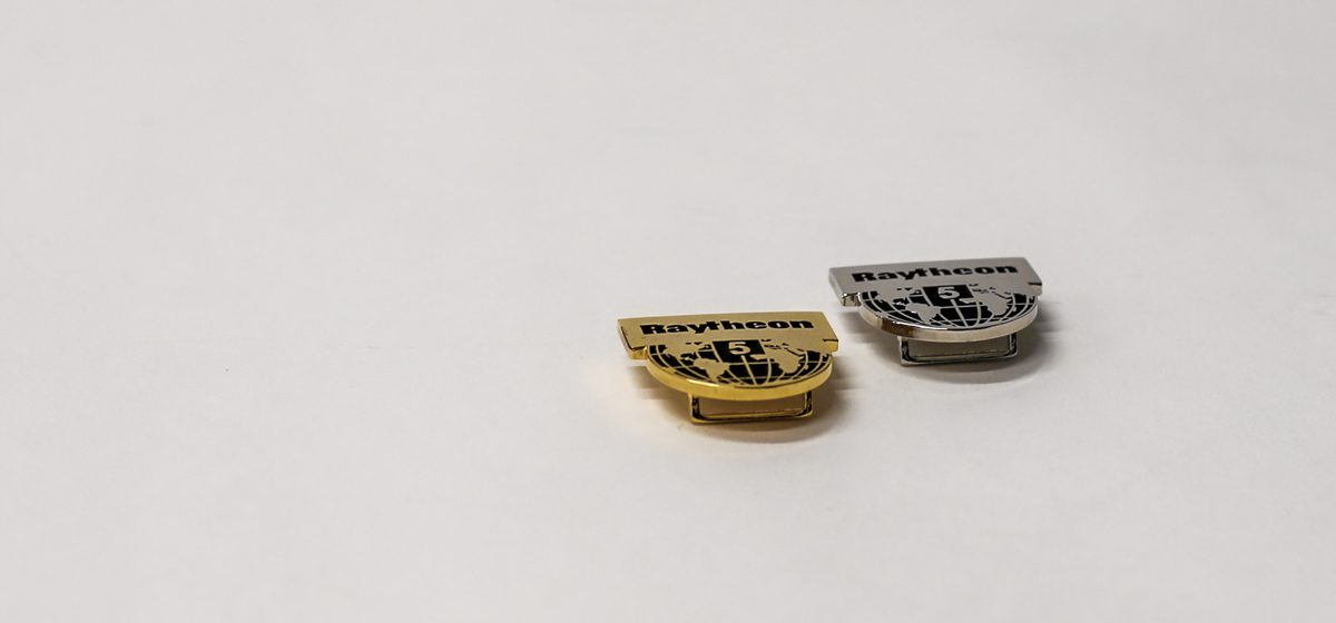 Raytheon Badge Clips