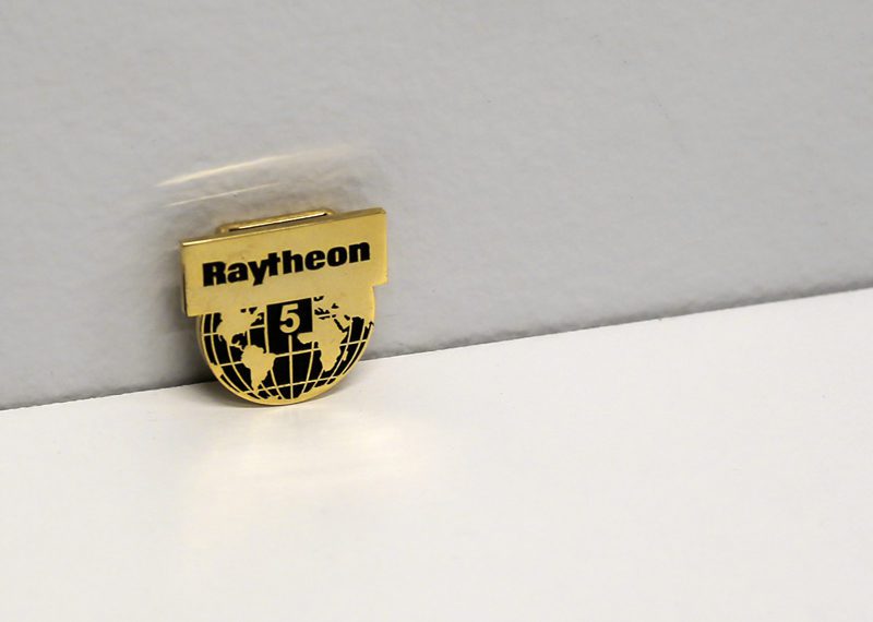 Raytheon Metal Pin Years Of Service 03