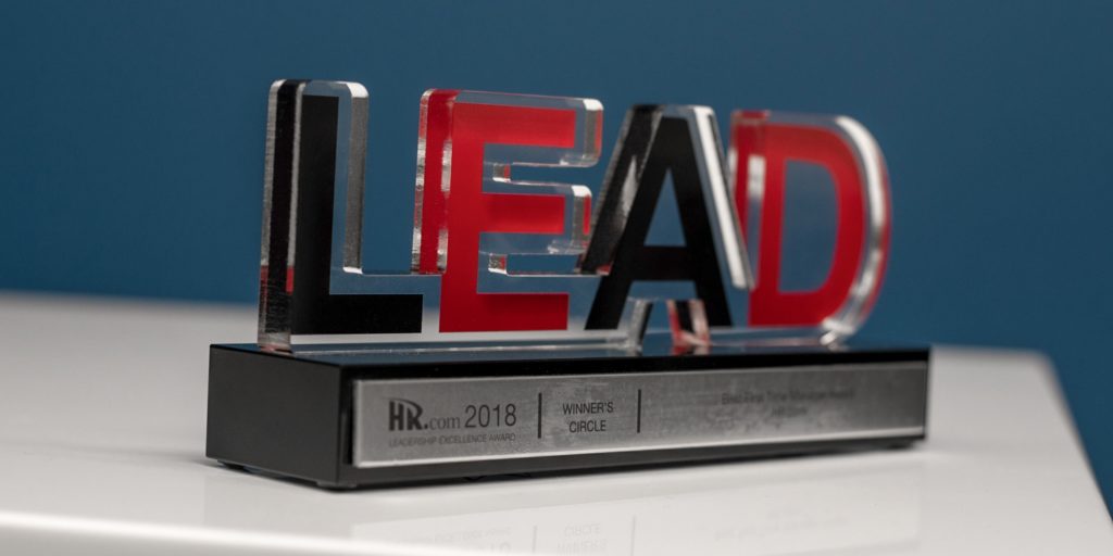 LEAD Leadership Excellence Awards Winners Circle Crystal Letters Cut out