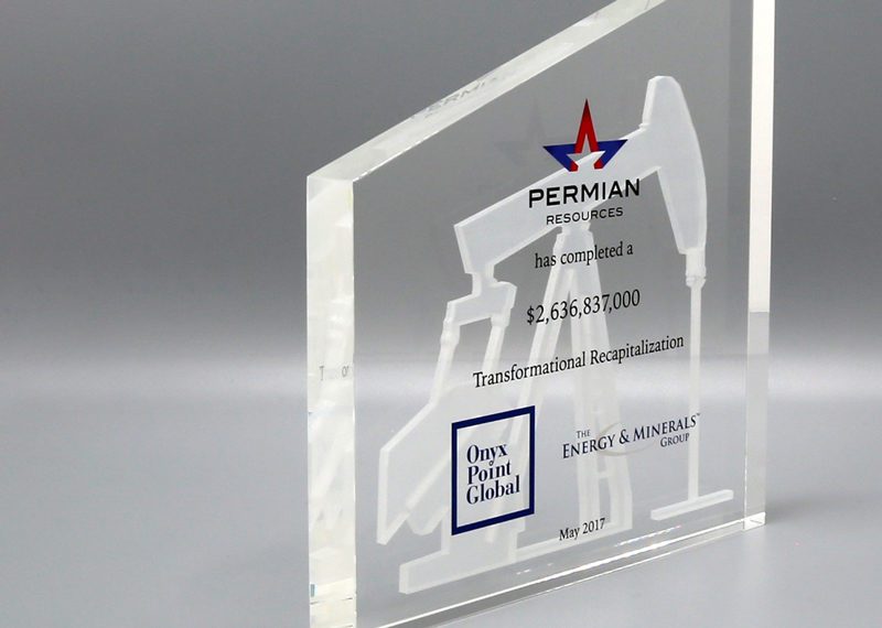 Permian Resources 3D Laser Crystal Dealtoy 02