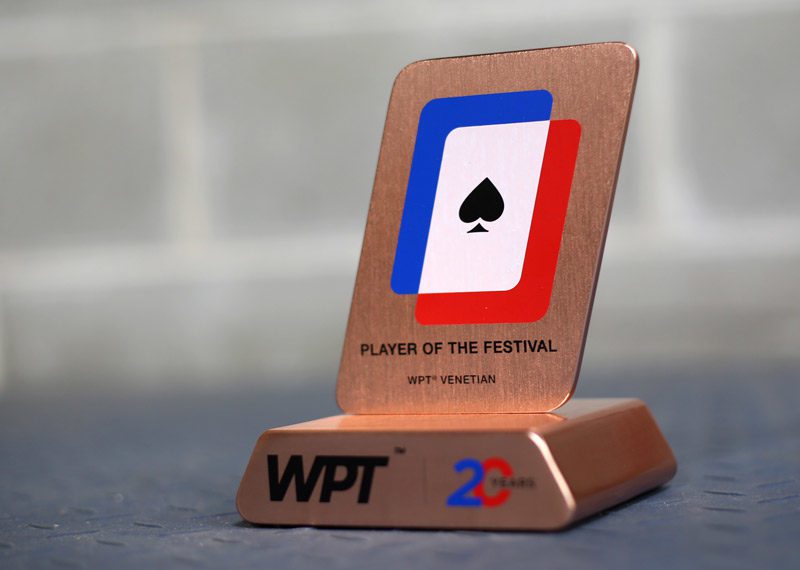 WPT Poker Trophy Silver Bronze Metal 02