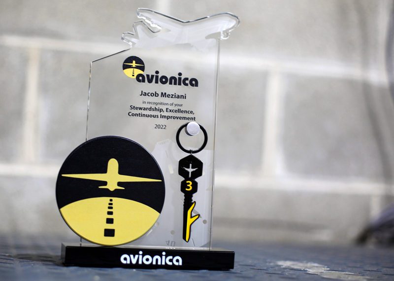 Avionica Airplane Key Chain 03