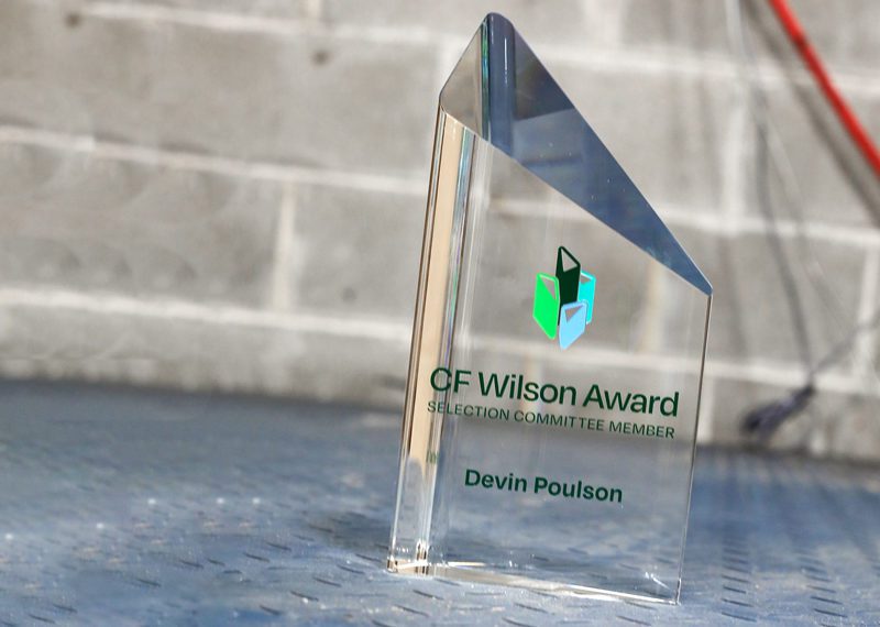 CF Industries Wilson Award Crystal Triangle 03