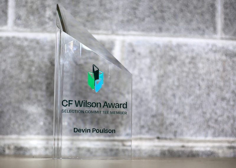CF Industries Wilson Award Crystal Triangle 04