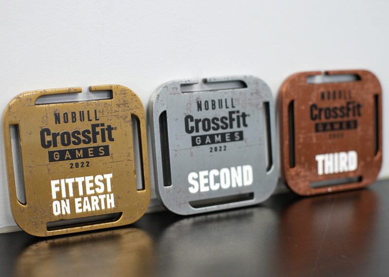 Crossfit Games Medals Gold Silver Bronze 02