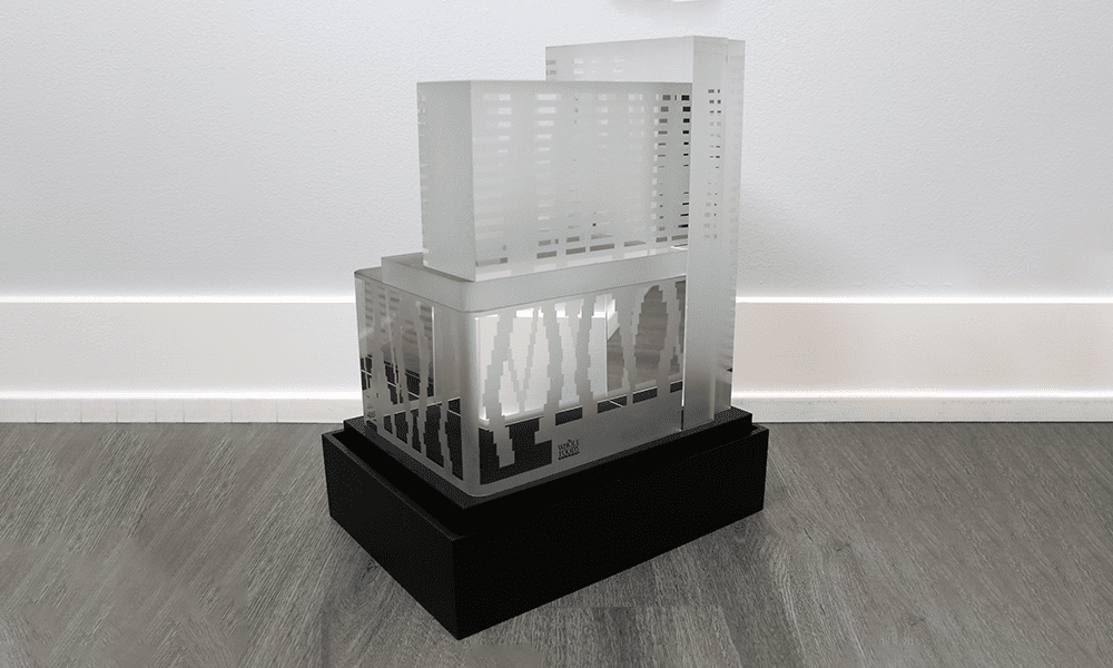 Crystal Building Replica Deal Gift