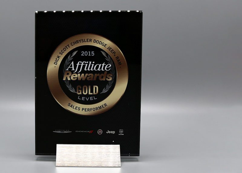 Chrysler Gold Rewards Crystal Award 03