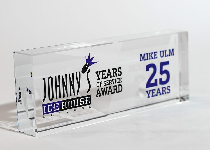 Johnnys Ice House Hockey Crystal Award 02