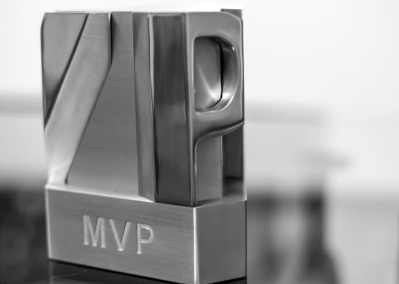 Metal MVP Sports Trophy