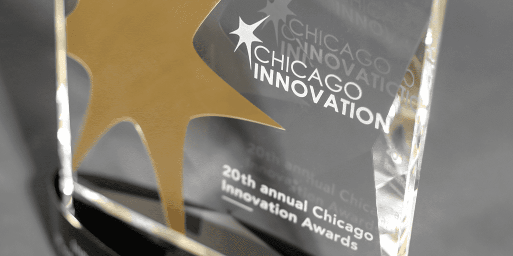 Chicago Innovation 20 year achievement anniversary gift