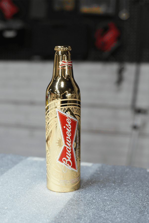 Anheuser Busch 18k gold Bottle